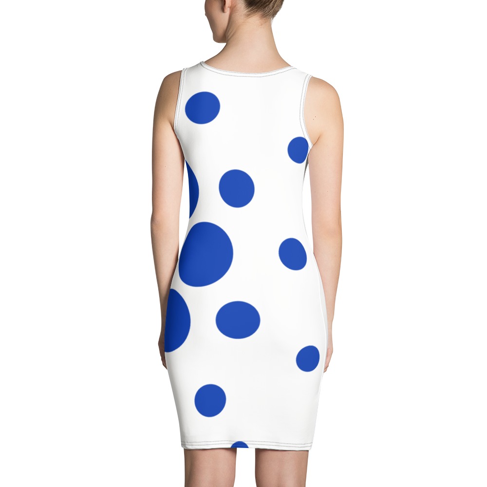 Cardano (ADA) All-Over Print Dress - Crypto Clothing