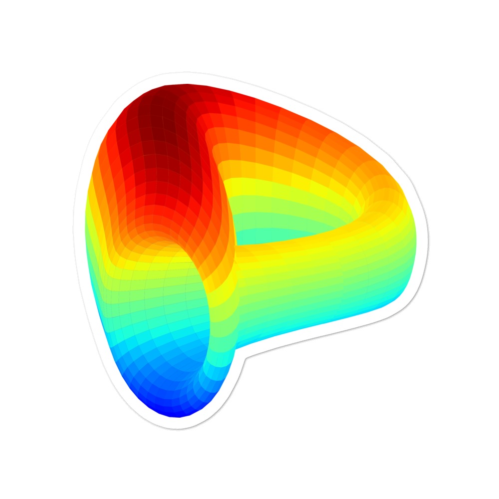 Curve DAO Token (CRV) Kiss Cut Vinyl Sticker - Crypto Clothing