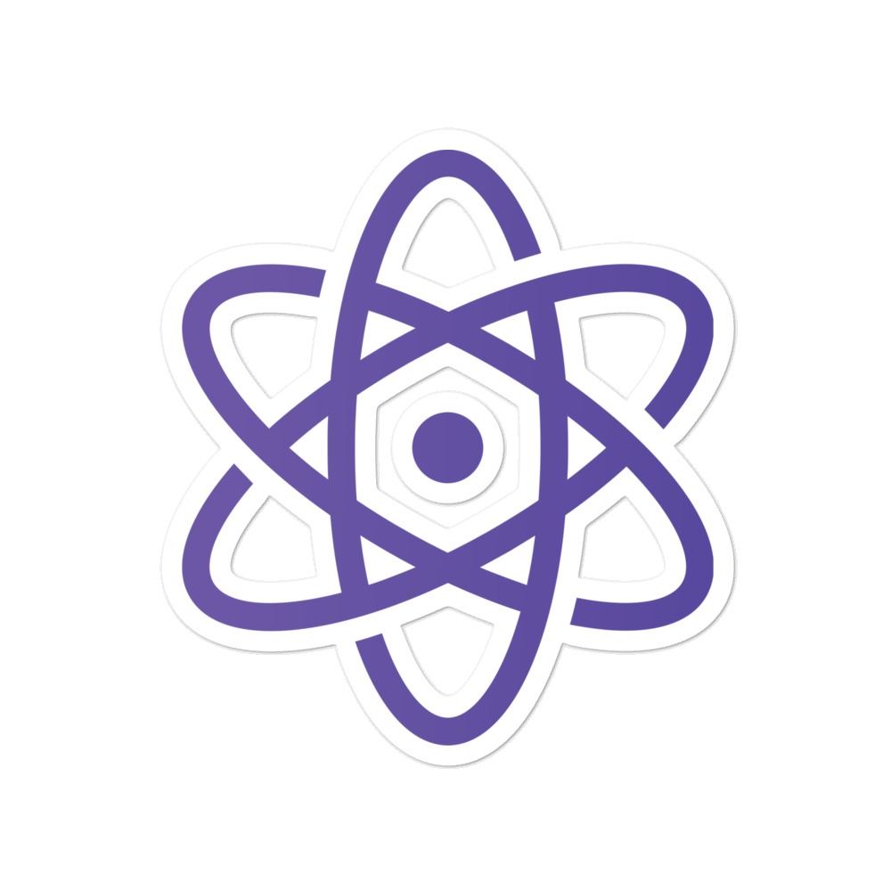 Proton (XPR) Kiss Cut Vinyl Sticker - Crypto Clothing